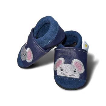 Lauflernschuhe Maus mit Krabbelkappe